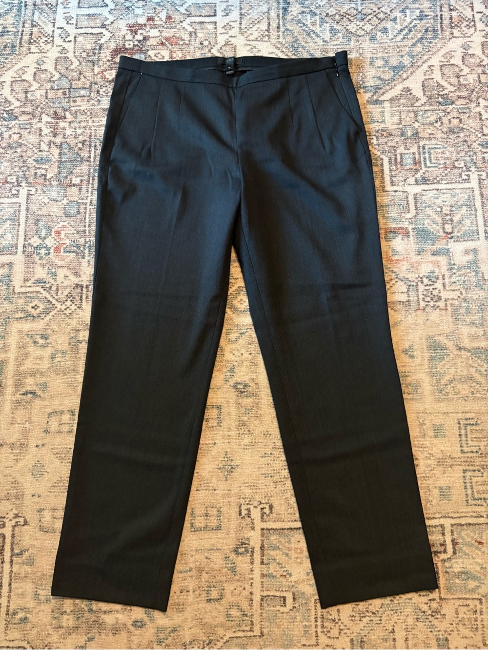 J. crew wool blend cropped straight leg dress pants, Women’s 10